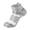 Light Ashy, variant on Ankle Socks Unisex Printed Low Cut Athletic Socks Terry Cushioned Sole Sweat Wicking Ankle Socks for Basketball Marathon Running Badminton Fitness