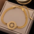 thumbnail image 1 of Pulsera de acero inoxidable 316L para mujer, brazalete de circón del árbol de la vida, a prueba de óxido, regalo de joyería para fiesta, envío gratis, 1 of 3