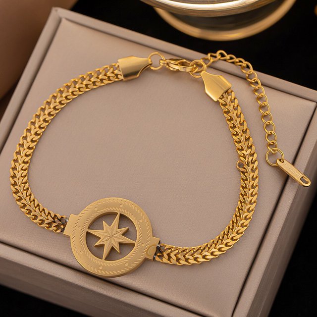 Pulsera de acero inoxidable 316L para mujer, brazalete de circón del árbol de la vida, a prueba de óxido, regalo de joyería para fiesta, envío gratis