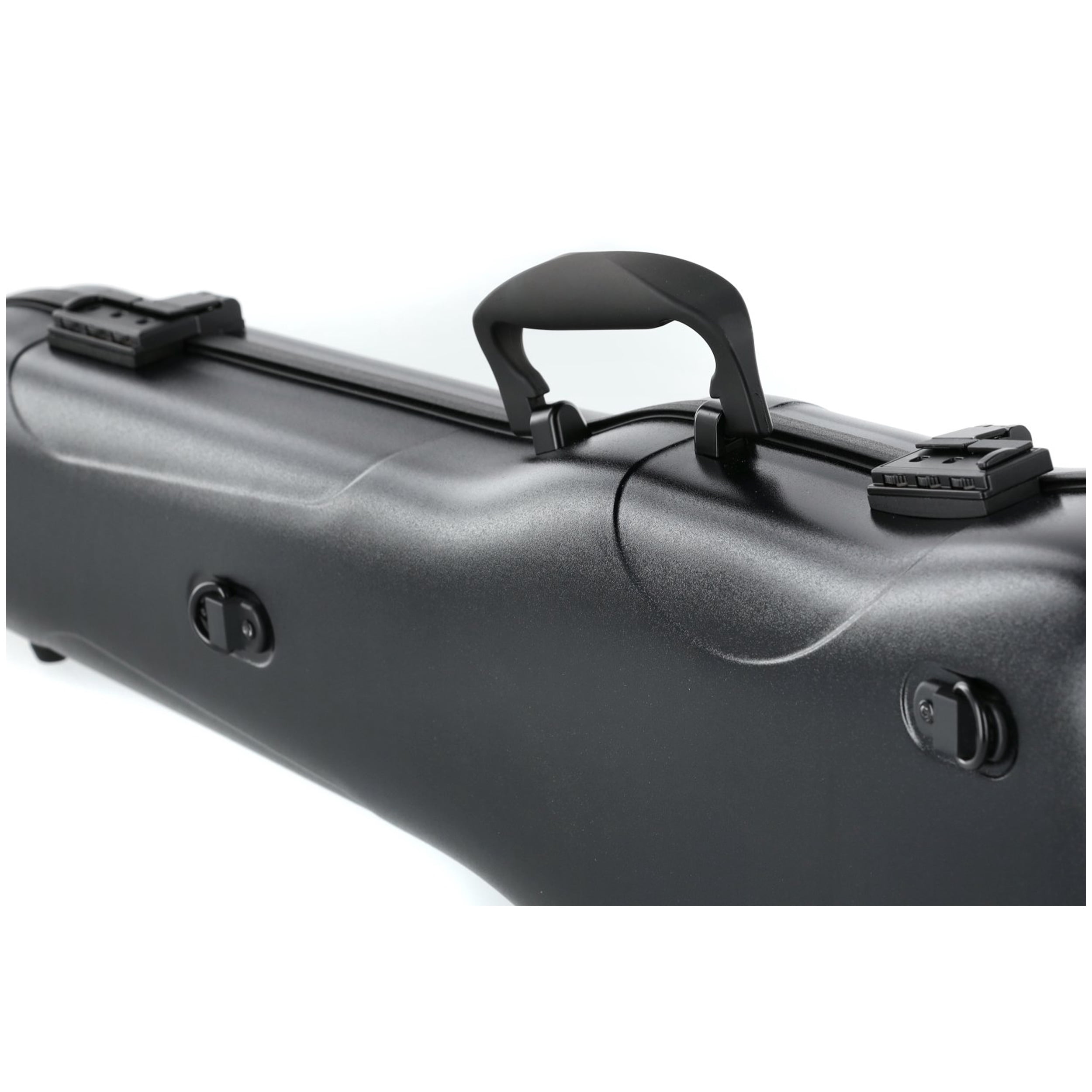 GEWA Violin Case, Air 1.7, Shaped, 4/4, Black/Black, Matte, w/Subway Handle