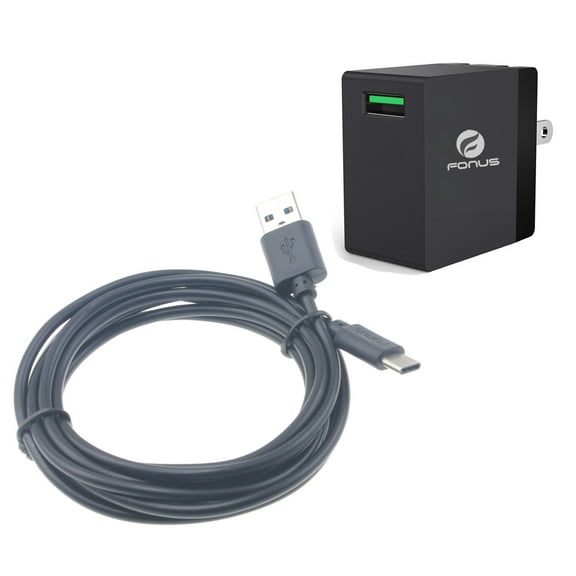 18W Quick Home Charger for Samsung Galaxy A73 5G A53 5G A33 5G A13 5G A03s Phones - 6ft USB Cable Power Cord Travel