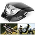 thumbnail image 1 of Faro delantero para motocicleta de cross, faro universal, faro delantero deportivo dual, faro delantero para motocicleta, funcionamiento suave, 1 of 9