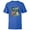 Royal, variant on Disney Alice in Wonderland Modern Storybook - Short Sleeve T-Shirt for Kids - Customized-White