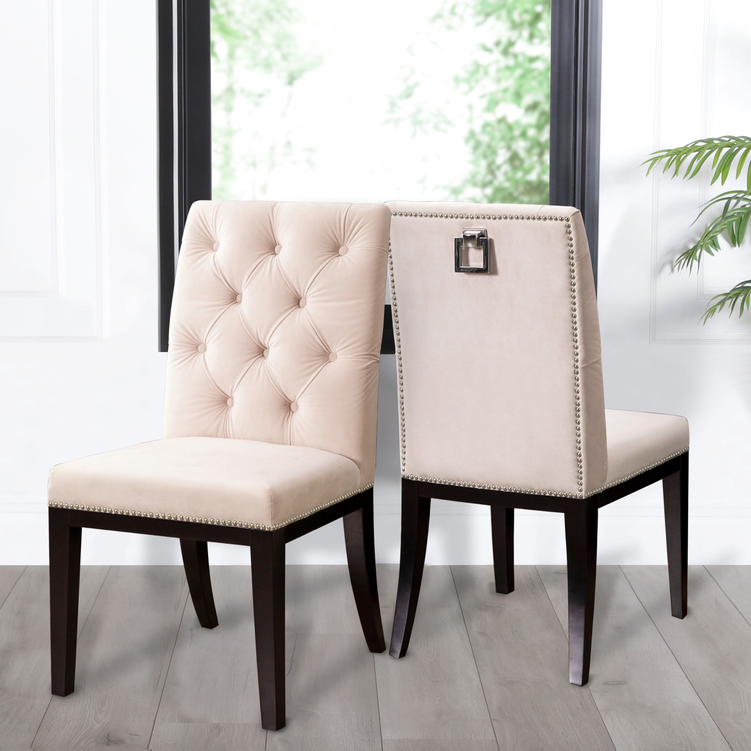 Devon and Claire Bailey Tufted Dining Chair, Multiple Colors Walmart