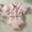 Pink, variant on Baby Boys Bodysuits Summer Outfit Breathable Knit Lapel Open Front Romper with Belt for Toddler Casual Wear 3 6 Boy Clothes Pack Body Long Sleeve Snap Crotch Baby Neutral Baby Boys Preemie