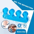thumbnail image 2 of Skywee Gel Toe Separators, Gel Toe Stretcher for Foot Yoga, Bunion Correctors for Relaxing Toes, Bunion Relief, Hammer Toe, 2 of 8