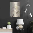 thumbnail image 6 of Luxe Metal Art 'Golden Leaves' by Lori Deiter, Metal Wall Art, 16"x24", 6 of 9