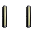 thumbnail image 3 of Advancent Luz trasera LED para bicicleta, recargable por USB, luz trasera impermeable, luz trasera profesional, intermitentes, lámpara, tija de Blanco 2Conjunto, 3 of 6