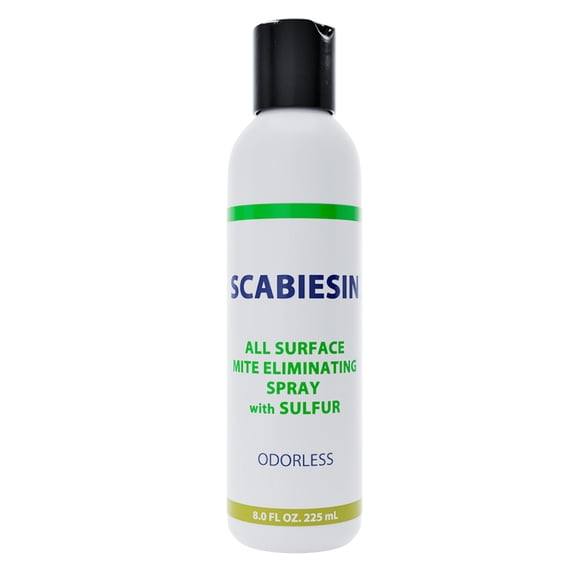 Scabiesin Scabimite Eliminating & All Surface Maximum Strength, Odorless, Cleansing Spray 8.0 oz