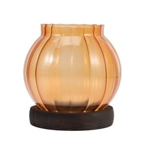 Toyvian Candles Holders Candle Holder Glass Friends Resting 1Pack