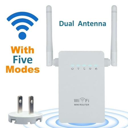 300Mbps Wireless-N Range Extender WiFi Repeater Signal Booster 802.11n/b/g Network (Best Wifi Signal Booster For Android Tablet)