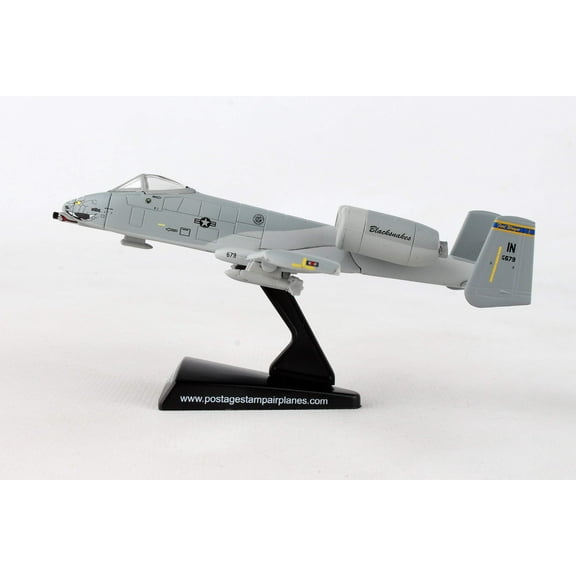 Daron PS5375-3 Postage Stamp 1/140 A-10 Warthog Blacksnakes 163 Fighter Squadron