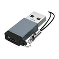 thumbnail image 1 of USB C Female to USB 3 0 Male Adapter Type-C to USB-A Adapter 10Gbps/5Amps Connector Compatible with Computer Laptops VR Phones USB Chargers and More USB-C/USB-A Devices 1Pcs, 1 of 7