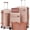 Champagne, variant on Concepten 5-Piece Luggage Set ABS Hardshell Suitcase with TSA Lock(20"Carry-On and 24" Travel Suitcase、28"Checked Luggage)-Champagne
