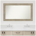 thumbnail image 7 of Amanti Art Custom Wall and Bathroom Mirror (30 x 50 in.), Trellis Silver Frame, 7 of 7