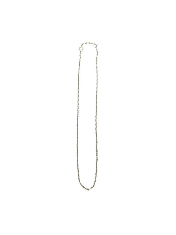 Pre-Owned HERMES Chaine d'Ancre Sellier Necklace, Sterling Silver 925 Chain Accessory, Silver,...
