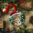 thumbnail image 3 of Bengal Cat Ornaments Ceramic For Christmas, Ornaments Ceramic Christmas 2025, 3 of 7