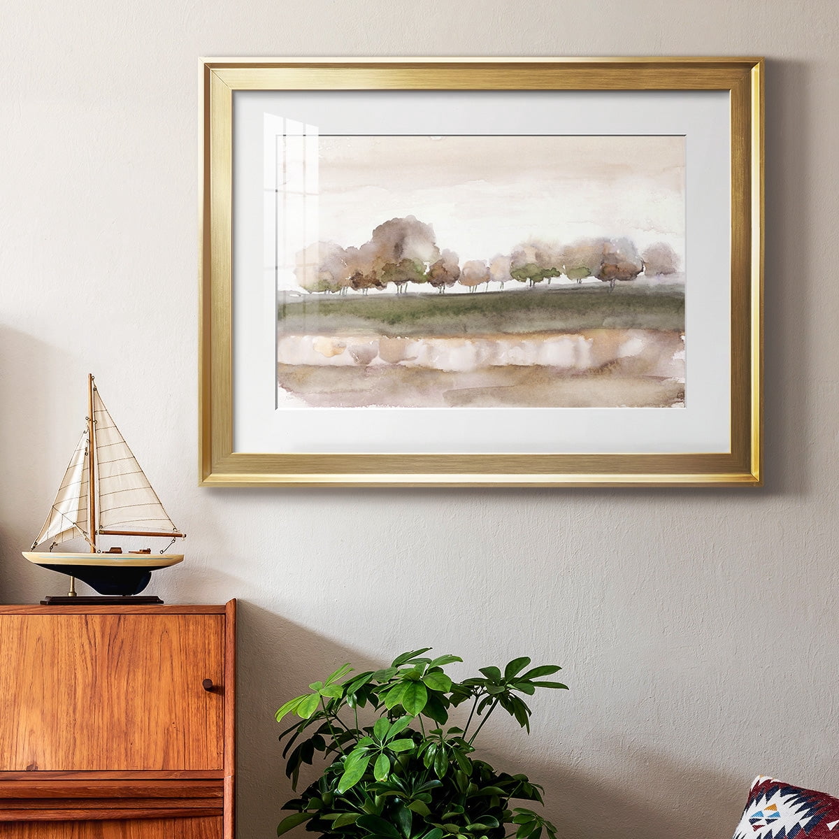 Soft Welcome Spring Premium Framed Print - Ready to Hang