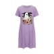 thumbnail image 5 of Camisón corto de talla grande para mujer, camisón de manga corta con estampado de pecho a la moda, camisón para mujer, 5 of 5