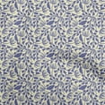 thumbnail image 1 of oneOone Velvet Dark Blue Fabric Asian Block Print Sewing Fabric By The Yard Printed Diy Clothing Sewing Supplies 58 Inch Wide, 1 of 4