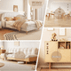 thumbnail image 3 of Elevadores de Cama Resistentes, Elevadores de Muebles Ajustables para Cama, Sofá, Mesa, Silla, Soportan Hasta 1500 Libras, Juego de 4, 3 of 5