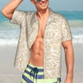 thumbnail image 4 of Picia Plant Gentle Cotton Regular Fit Short Sleeve Casual Hawaiian Shirt for Men-XX-Large, 4 of 8