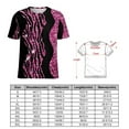 thumbnail image 2 of Animal Print Patterns T Shirts Basic T-Shirt Short Sleeve Ladies Tee Shirt Summer Graphic Clothing, 2 of 6