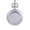 F001- Silver, variant on Silver Grooved Medium Pocket Watch, Stainless Steel Framework with Ornate Rim detailing, Accessories for Cosplay Costumes, Antique inspired Collections and Practical Time Tracking