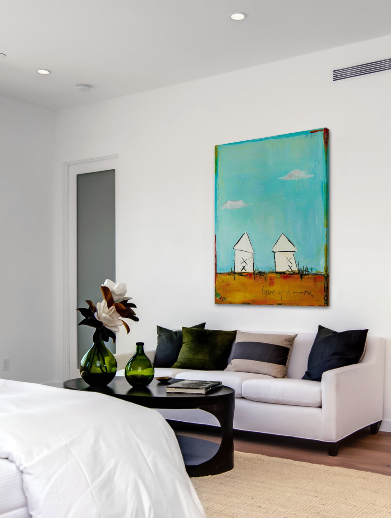 Marmont Hill "Love You More" by Tori Campisi Painting Print on Canvas