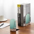 thumbnail image 5 of Naloa Vintage Brass Balance Scale Wood Non-Skid Bookend for Shelves,Book Ends for Heavy Books, Book Stand for CDs,1 Pair, 5 of 7
