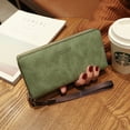 thumbnail image 4 of Cartera larga de mano para mujer, bolso multifuncional para tarjetas, bolso para teléfono móvil, monedero, 4 of 6