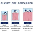 thumbnail image 7 of Yibo Butterfly Blanket Blue Butterflies Throw Blanket Ultra Soft Flannel Beautiful Butterfly Blanket Gifts for Adults Kids, 7 of 7