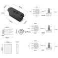 thumbnail image 4 of 2 Band Active EQ Preamp Circuit Wiring Harness for Bass Guitar Pickup Parts, 4 of 5