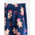 thumbnail image 3 of Holiday Time Girls Long Sleeve Graphic Tee and Pants Pajama Set, 2 Piece, Sizes 4-18, 3 of 3