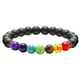 thumbnail image 5 of Qarigey Pulseras de piedra de de 8MM a la moda, difusora ajustable, cuentas de oración, cuerda de mano, joyería para mujer, regalos para Negro mate 10Conjunto, 5 of 6