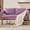 Lilac, variant on Modern Decorative Chair, Accent Side Chair with Gold Metal Legs, Plush Teddy Fleece Upholstered Armchair for Living Room, Dressing Area, Reception, Office, White