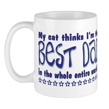 CafePress - Best Dad From Cat Mug - Unique Coffee Mug, Coffee Cup