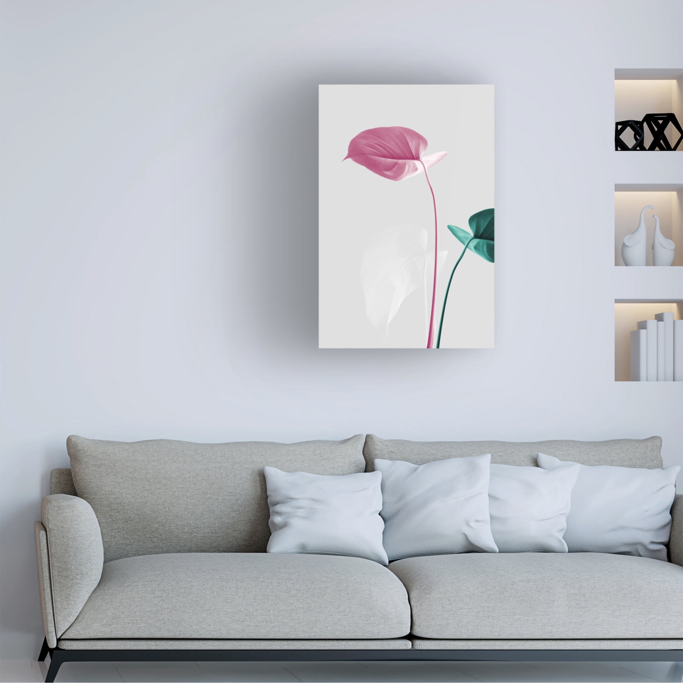 Trademark Fine Art Pictufy Studio Monstera Creative 18 Canvas Wall Art