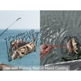thumbnail image 6 of AirFly Foldable Castable Crab Trap - Crab Hawk & Crab Jaw Star Trap with Bait Clip - Portable Fishing Rod Crab Pot for Blue Crabs & Dungeness - Designed in USA (Pack of 2), 6 of 8