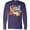 Purple, variant on Leukemia Awareness Yippee no More Chemo for Me Long Sleeve T-Shirt