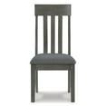 thumbnail image 2 of Signature Design by Ashley Hallanden Modern Slat Back Dining Room Chair, Set of 2, Gray, 2 of 5