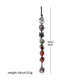 thumbnail image 5 of 7-colored chakra stones, natural crystal car hanging pendant, 5 of 5