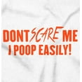 thumbnail image 2 of Don't Scare Me Funny Halloween Humor Toddler Boy Girl T Shirt Infant Toddler Brisco Brands 18M, 2 of 6