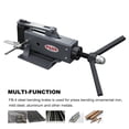 thumbnail image 6 of kaka fb-4 4-inch hand operated steel bending brake, high flexibility, easy operation sheet metal forming bender, 6 of 9