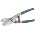 thumbnail image 1 of Tijeras de acero, tijeras de hojalatero largas y rectas, cortadora eléctrica con agarre cómodo, tijeras de metal resistentes de 8" para cortar láminas de metal, materiales duros y jardinería., 1 of 8