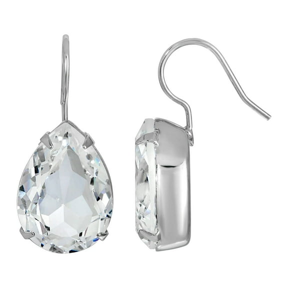 1928 Jewelry Classic Swarovski Element Teardrop Earrings