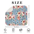 thumbnail image 4 of Pioneer Flower Floral Print Pattern Dish Drying Mat for Kitchen 1 Pack, Ultra Absorbent Microfiber Dishes Drainer Mats,16"x18", 4 of 6