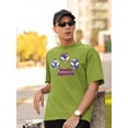 thumbnail image 2 of Alien Cosmic Approval T-Shirt Men -Smartprints Designs, Male 5X-Large, 2 of 4