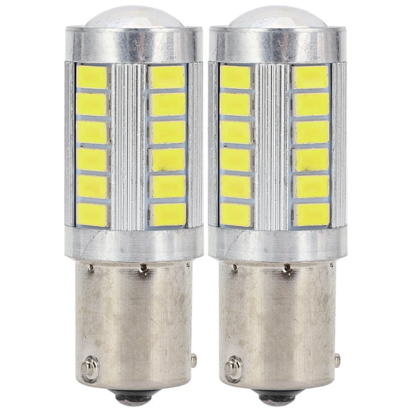 Bombilla LED para coche 1156 5630 33SMD de alta potencia para señal de giro, freno, luz trasera, luz antiniebla DRL, luz blanca