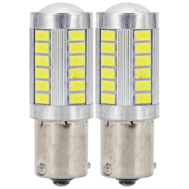 1156 Bombilla LED para automóvil 5630 33SMD de alta potencia para señal de giro, freno, parada, cola, luz antiniebla DRL, luz blanca Jadeshay A